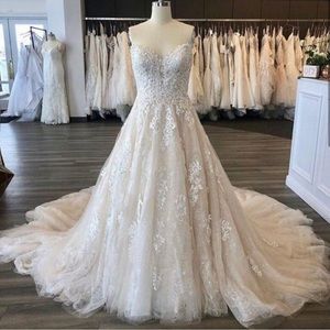Wedding dress worn for photos